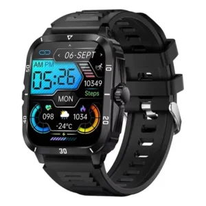 Achadinhos: Smartwatch Msx71 Ultra 1,96  Série 10 Borracha Black Deal BR