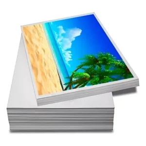 Achadinhos: Papel Fotográfico Premium A3 Glossy 230g  100 Folhas Premium Branco Black Deal BR