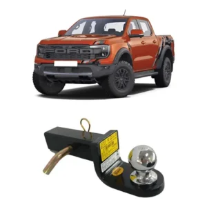 Achadinhos: Ponteira Removível Maciça 1” Ford Ranger 2024-2025 3500kg Black Deal BR
