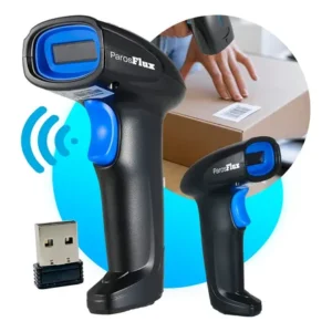 Achadinhos: Leitor Código De Barras Sem Fio Usb De Mão Bar Code Scanner  127/220v Preto Usb Black Deal BR