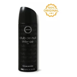 Achadinhos: Body Spray Armaf Club De Nuit Intense Man  200 Ml Original Black Deal BR