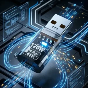 Achadinhos: Adaptador Conversor Otg Usb 3.2 Macho Para Usb-c Tipo-c Preto Black Deal BR
