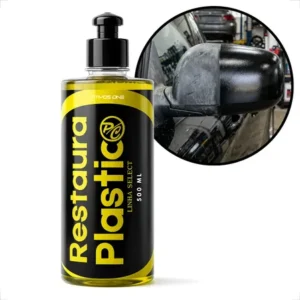 Achadinhos: Restaurador De Plástico Automotivo Revitalizador Proteção Uv Black Deal BR