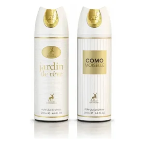 Achadinhos: Kit 2 Desodorantes Árabes Fem Spray Maison Alhambra 200ml Adocicada Black Deal BR